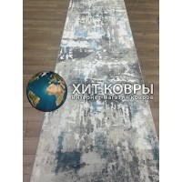 Турецкая ковровая дорожка Julia 002 Серый